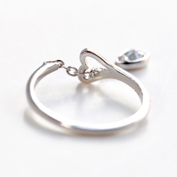 ✨✨ Silver Water Drop Ring✨✨ - Picture 3 of 5